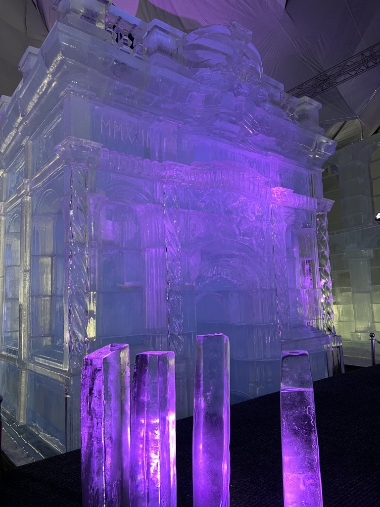 Ice Sculpture at the Ice Dome